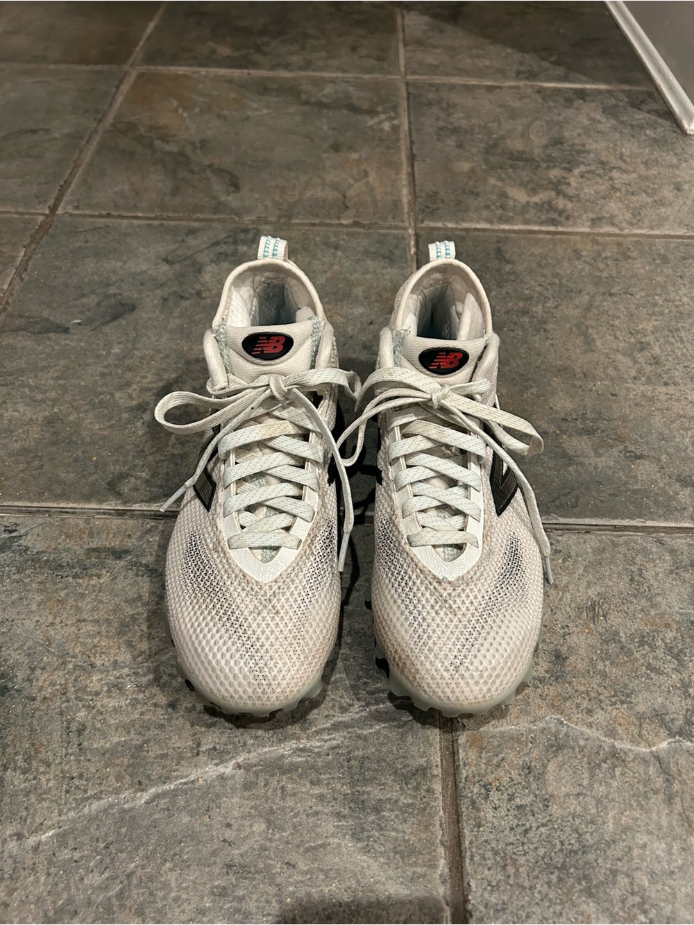 New Balance Men’s White lacrosse cleats